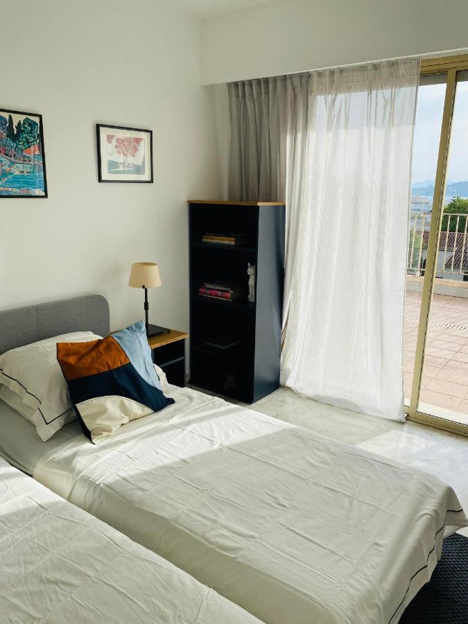 Apartamento Panoramic Sea View Penthouse With Jacuzzi And 450 Sqm Terrace Antibes Exterior foto