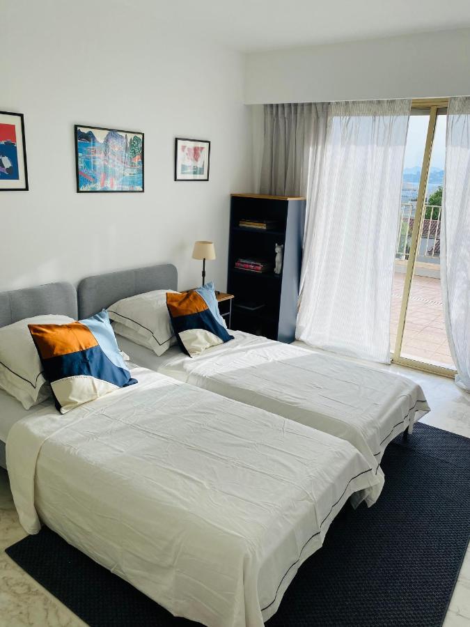 Apartamento Panoramic Sea View Penthouse With Jacuzzi And 450 Sqm Terrace Antibes Exterior foto